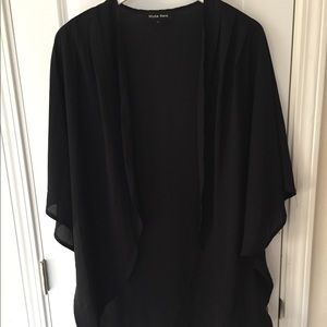 Black simple kimono